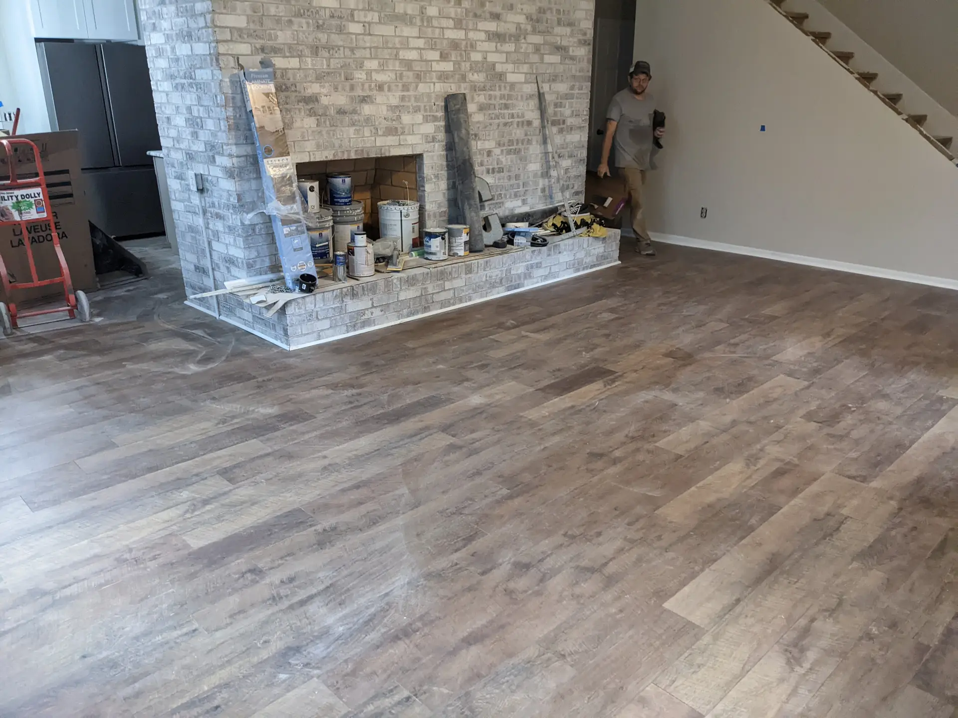 Laminate Flooring Installation by Happy Feet Flooring LLC